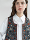 Лляна камізелька з вишивкою Zadorozhniy Jacket